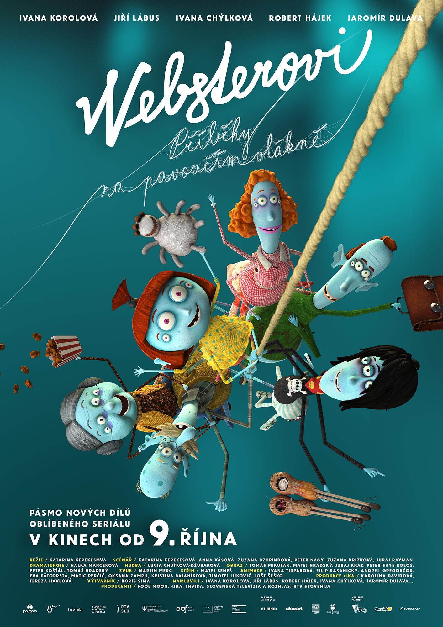 Filmová pohádka: WEBSTEROVI – PŘÍBĚHY NA PAVOUČÍM VLÁKNĚ